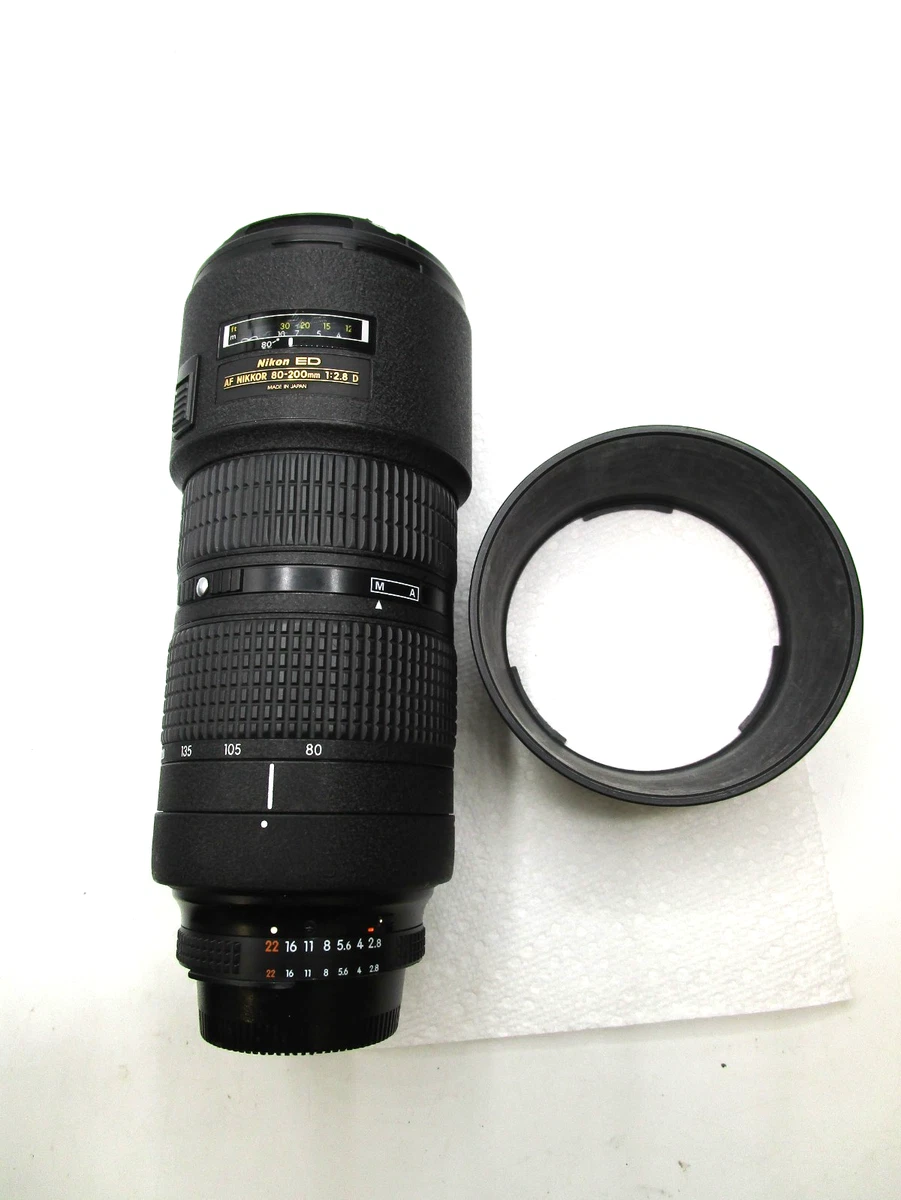 25+ Nikon f/2.8 80-200mm Camera Lenses for sale | Updated Oct 2026