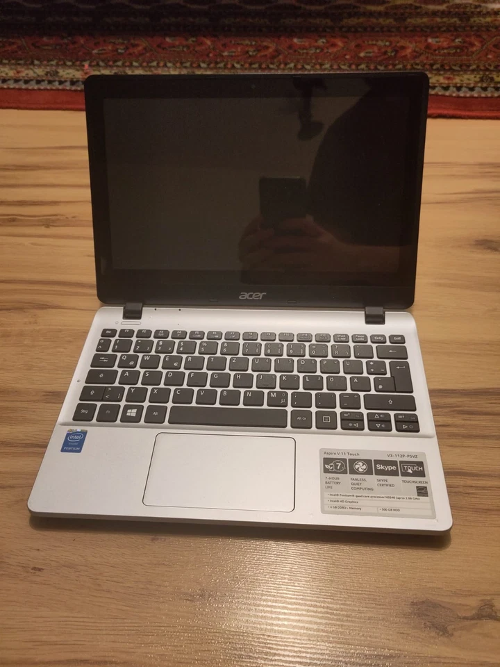 Acer Aspire V11 Touch (V3-112P-P5VZ), 11,6" Touch, Windows 11 PRO, SSD, Laptop - Bild 4 von 4