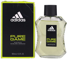 Pure Game by Adidas for Men Eau de Toilette Spray 3.3oz Damaged Box New