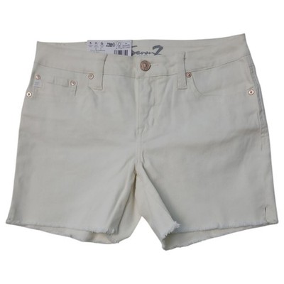 Seven7 Women's Mid-Rise Comfort Stretch Weekend Short