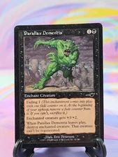Magic the Gathering MTG Nemesis 2000 Card | Parallax Dementia 62/143