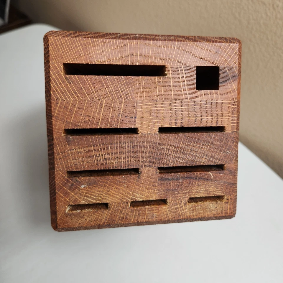 Блок ножей Chicage Cutlery Solid Oak (только блок) - Изображение 3 из 4