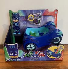 PJ Masks Cat Car With Cat Boy Figure New