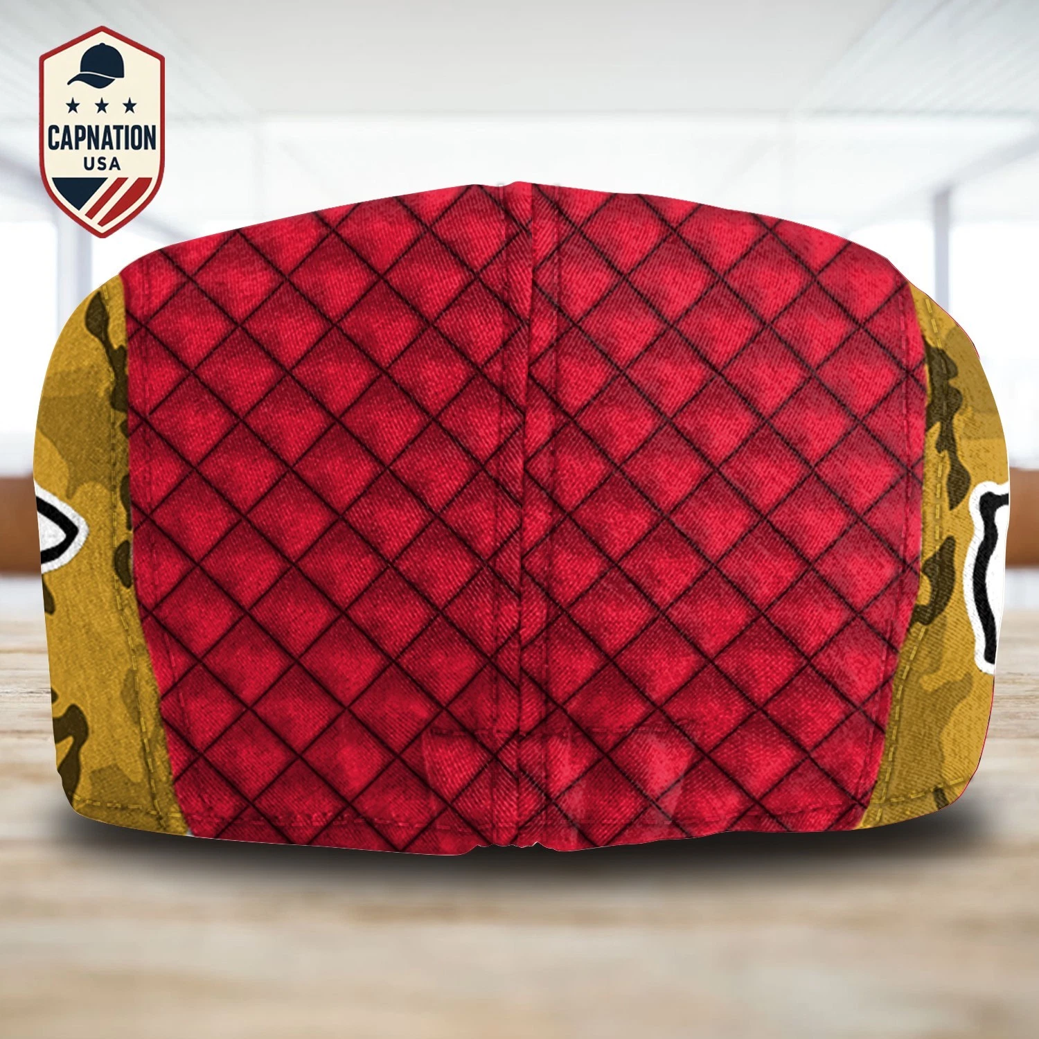 Kansas-City-Chiefs Jeff Cap football Newsboy Cap Golf Cap Driving Hat for Men M2