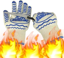BBQ Gloves, Oven Gloves Original 2 Pack1472℉ Extreme Heat Resistant, Grilling Gl