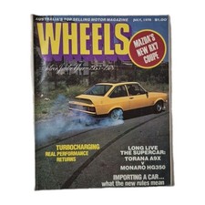 WHEELS Vintage Australian Motoring Magazine Vol.49 No.2 July 1978
