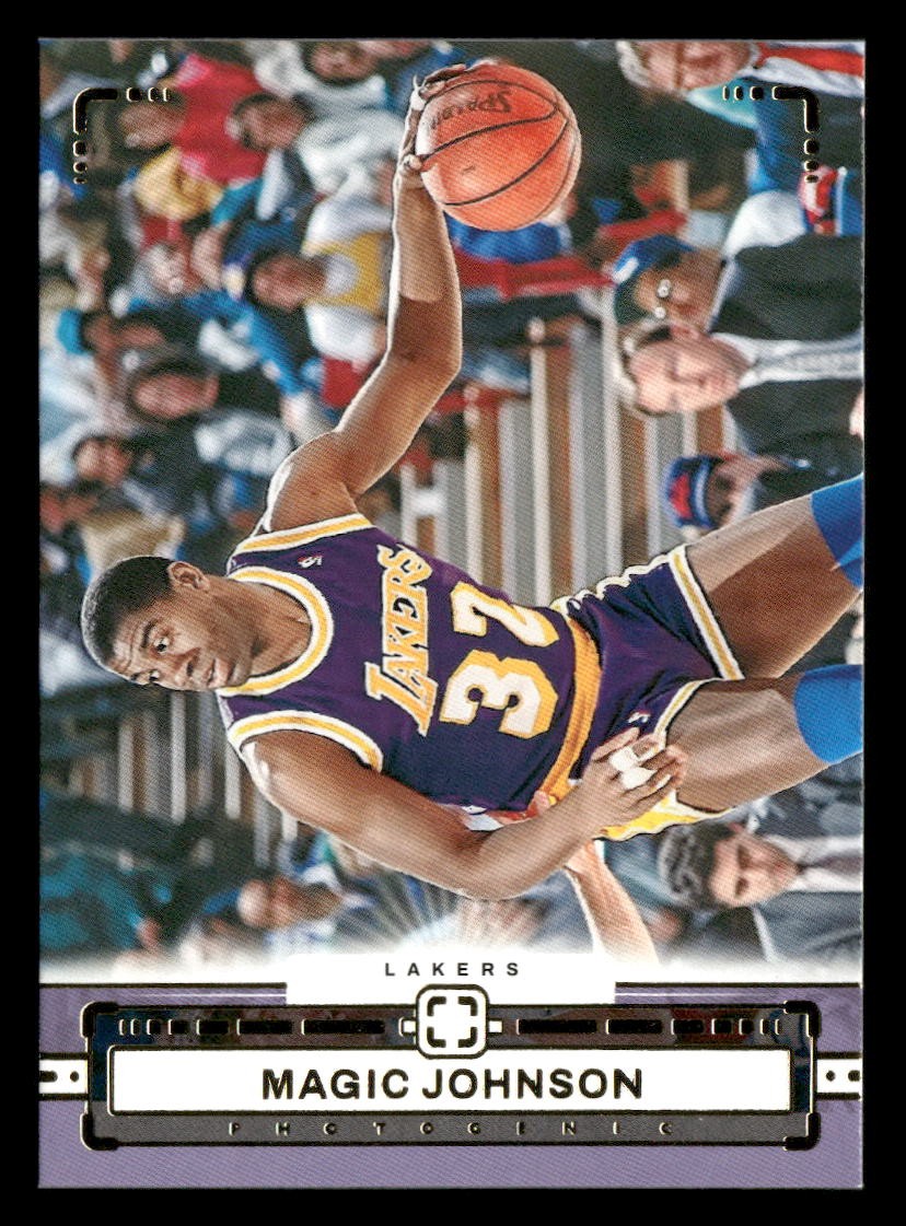 2023-24 Panini Photogenic Magic Johnson #117 Los Angeles Lakers