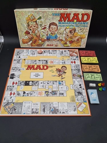 Vintage Mad Magazine Board Game 1979 Complete Parker Brothers