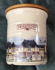 LONGABERGER Pottery Homestead 2 Quart Crock & Sealable Lid - Made in USA
