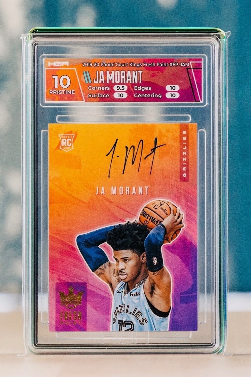 Ja Morant 2019-20 Court Kings Fresh Paint RC Auto ☄️ 10 Pristine 