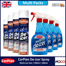 CarPlan Car Window Windscreen Lock De Icer Spray Antifreeze Frost Ice Scraper
