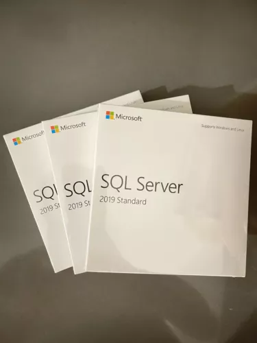 Brand New Sealed, SQL Server 2019 Standard (5 CAL) 16 Core License Key DVD & COA