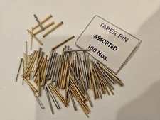 Assorted Sizes Taper Pins Brass Steel  Package of 100 Grandfather Wall Clock