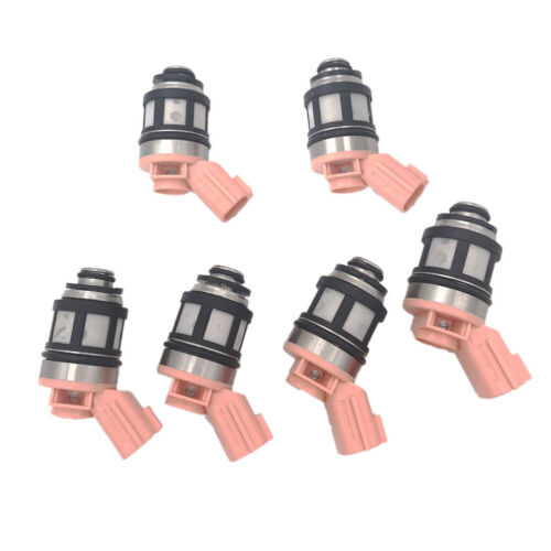 6X JS23-4 Fuel Injector For Nissan Frontier Pathfinder Quest Xterra 3.0L 3.3L V6 - Picture 2 of 8