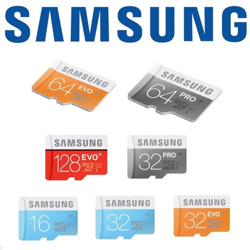 Samsung 16G 32G 64GB 128GB 256GB micro SD SDXC Class 10 Evo Pro Plus Memory Card