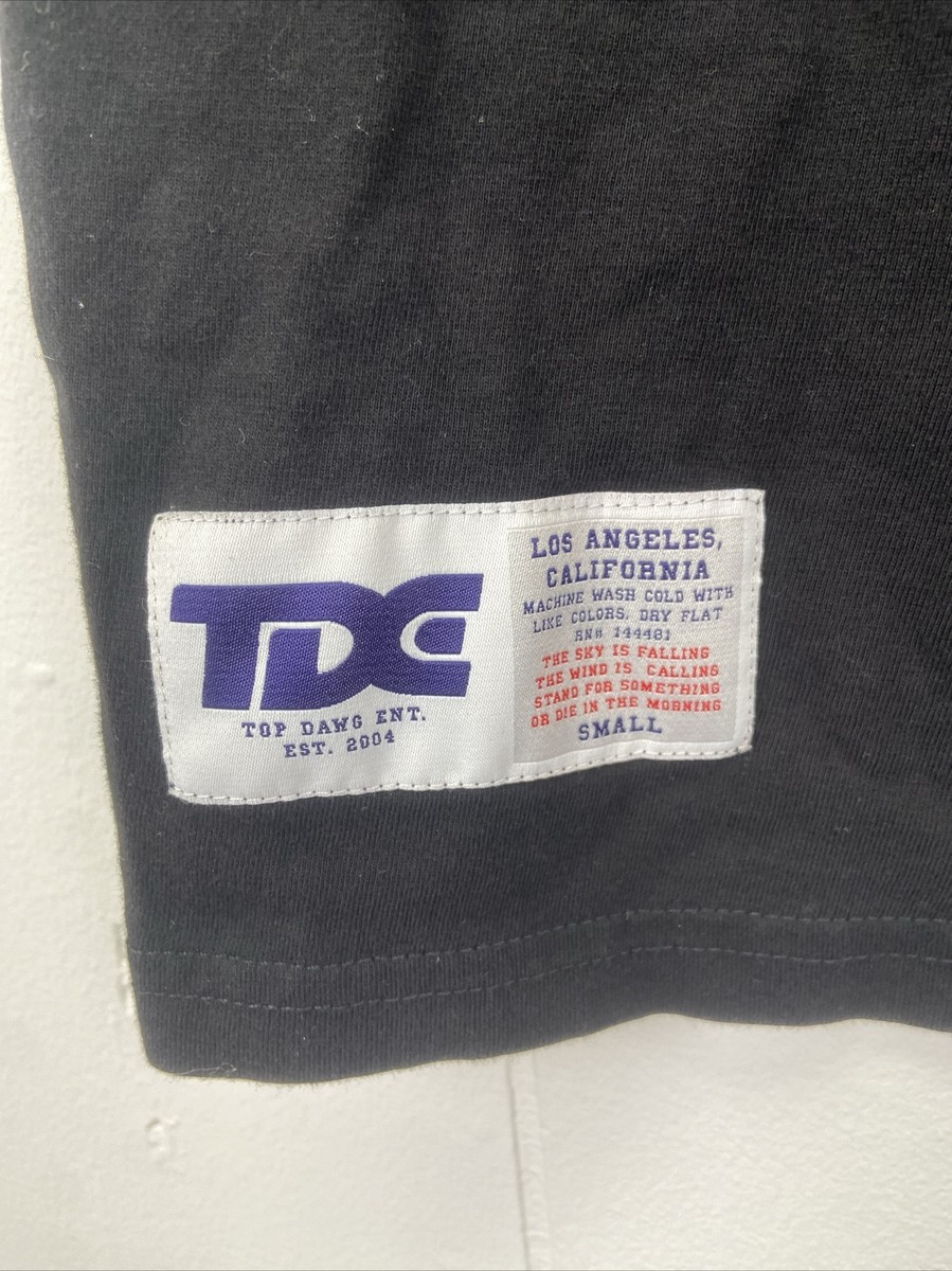 Top Dawg Entertainment TDE Est 2006 Graphic Print T-Shirt Size