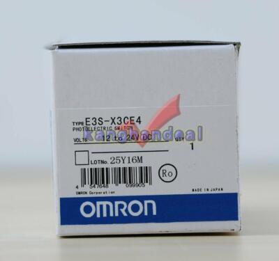 1PC Omron E3S-X3CE4 Lichtschranke E3SX3CE4 12-24VDC Neu