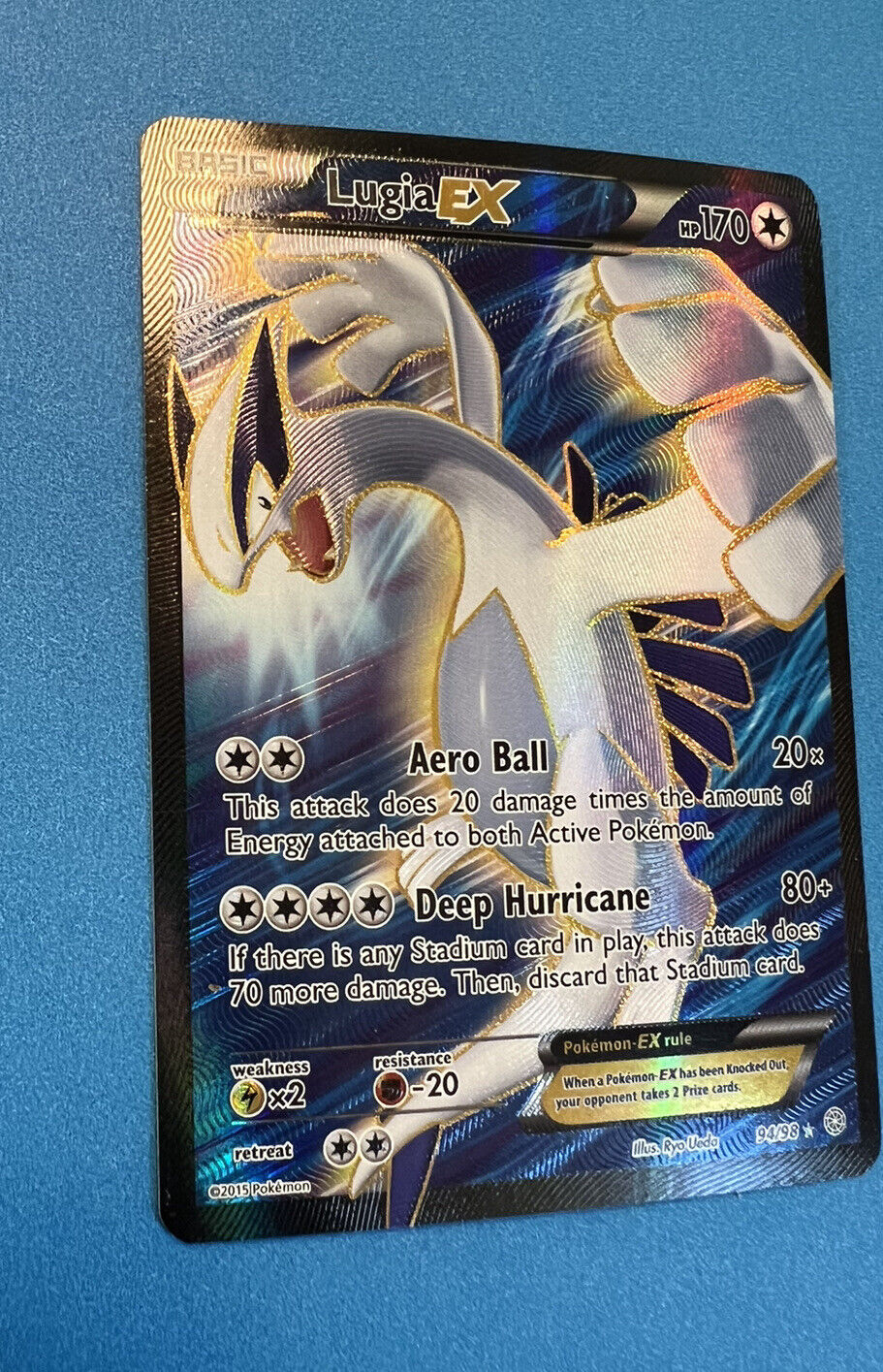 Pokemon Lugia EX 489