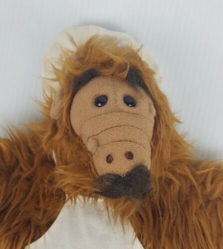Peluche pupazzo vintage Cookin' con Alf Burger King 1988 Alf The Alien - Foto 2 di 12