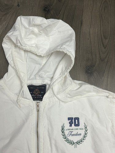 The Limited Collection Giacca Donna Piccola Spell Out Grafica Anni 90 Vintage - Foto 3 di 8