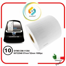 Etichette adesive per DYMO DM 11354 S0722540 Label Writer 400 450 320 10 Rotoli