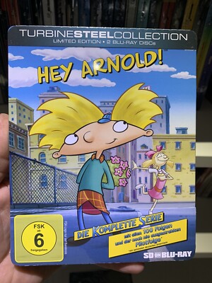 HEY ARNOLD Die Komplette Serie TURBINE STEEL COLLECTION Limitiert Auf 1000 Stk