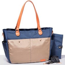 Gadikat Diaper Bag - XL Devon Collection New England Blue, Complementary Changin