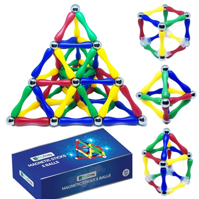 magnetic sticks and balls construction