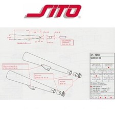 MARMITTE SITO PER SUZUKI GS 400 E 77>79