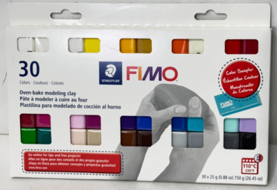 Staedtler FIMO Professional Soft Polymer Oven-Bake Modeling Clay 30 Color Sample