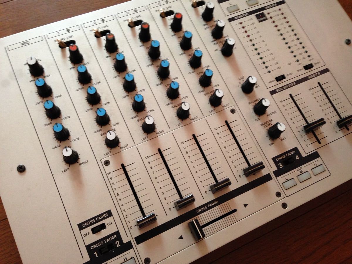 Technics テクニクス SH-MX1200 ビンテージ DJミキサー TECHNICS SH-MX 1200 Mixer professional made in japan