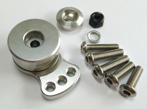 Aluminum Servo Saver 15mm For Stock Plastic 25T Output Gear Ajustable Hi-Torque - Picture 7 of 13