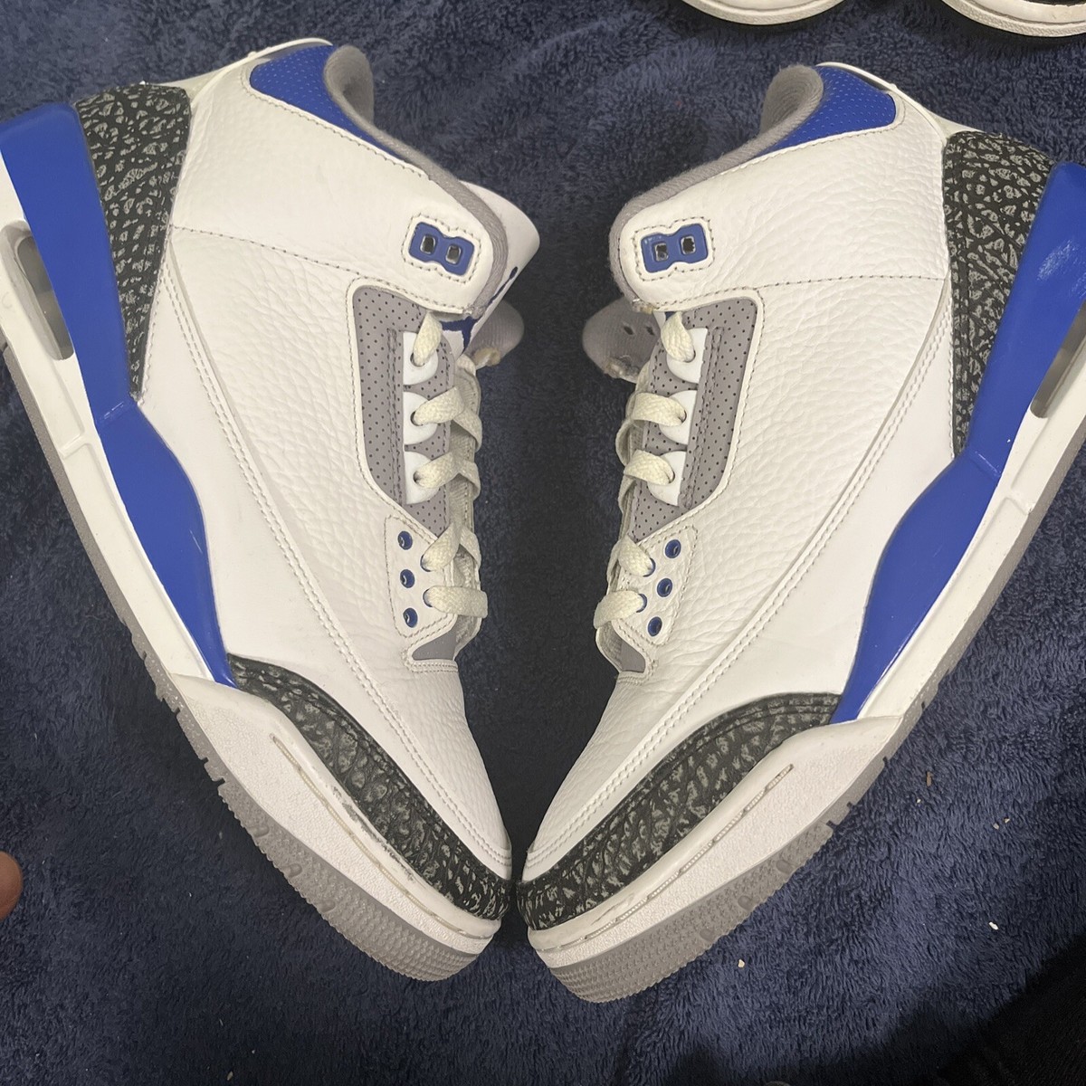 jordan 3 racer blue eastbay