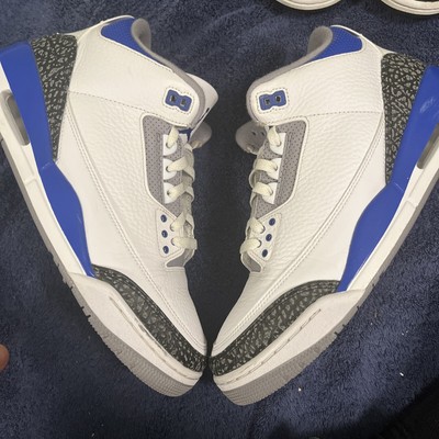 Jordan 3 Retro Mid Racer Blue SAME DAY SHIPPING Clean size  display picture 3