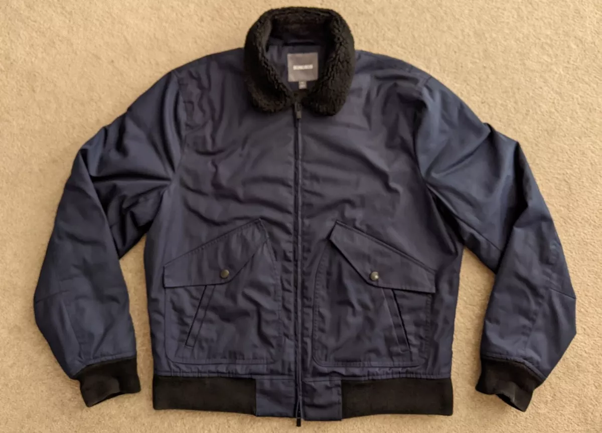 Sherpa collar shop bomber jacket