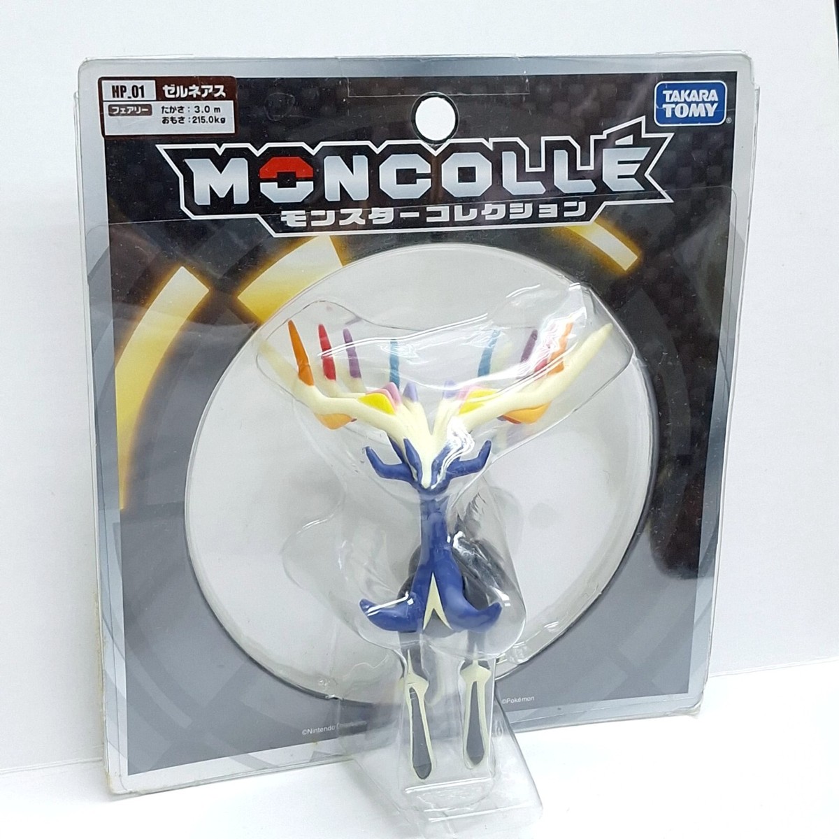 Moncolle HP.01 XERNEAS Takara Tomy Tomica Pokemon Monster Action