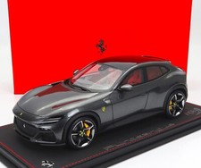BBR 2022 FERRARI PUROSANGUE SUV GRIGIO SILVERSTONE LE 100pcs 1:18*BRAND NEW!