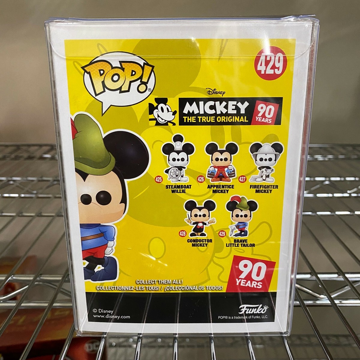 Funko Pop Disney Mickey 90 Years : Brave Little Tailor #429 Vinyl
