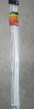 Forney 62085 Extra Heavy Duty Cable Ties 36" Long 175 lb Capacity White 10 pk