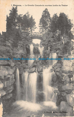 R142779 Rennes. La Grande Cascade du nouveau Jardin du Thabor. E. Mary Reusselie