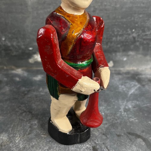 Marionnette articulée traditionnelle vietnamienne en bois - Photo 6 sur 10