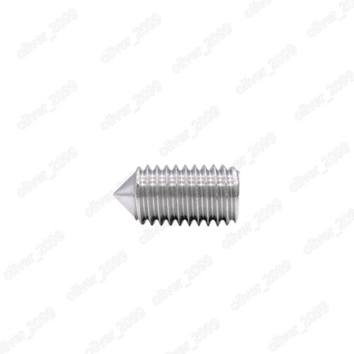 304 Set prese esagonali in acciaio inox viti punti cono a vite 4# 8# 10# 1/4 - Foto 2 di 6