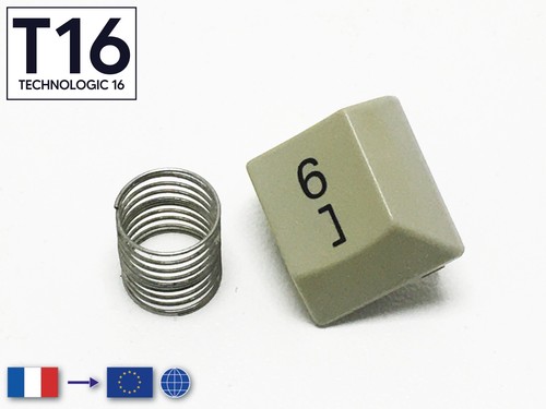 Amstrad CPC 6128 Azerty: Touche Clavier & Ressort / Keycap & Spring (Liste/list) - Bild 59 von 90