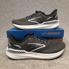 Brooks Hyperion GTS Women Running Sneaker Shoes Size 10 Gunmetal Gray White