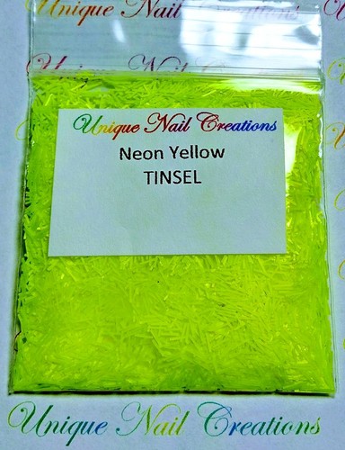 TINSEL~NEW COLORS ADDED~U CHOOSE~Nail•Acrylic•Gel•Body Art•Face•Festival•Crafts - Picture 20 of 47