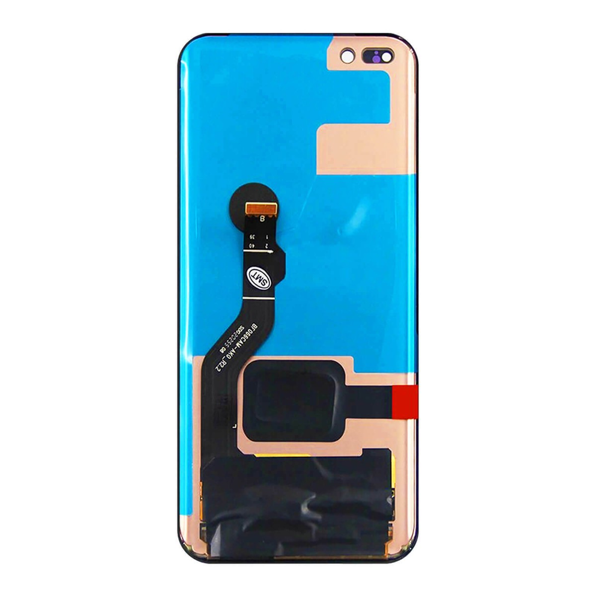 DISPLAY LCD + FRAME PER HUAWEI P40 LITE JNY-L21A JNY-LX1 TOUCH SCREEN VETRO NERO