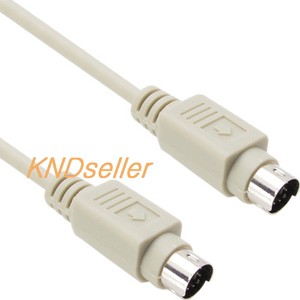 5m 15ft Ps2 Male To Male Cable Ps 2 Cord Kvm Keyboard Mouse 6 Pin Mini Din M M Ebay