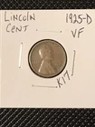 1925-D Lincoln Cent  VF