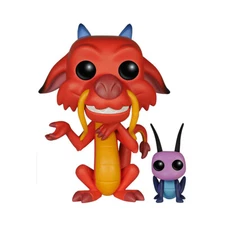 Funko Pop! Disney: Mulan - Mushu & Cricket 