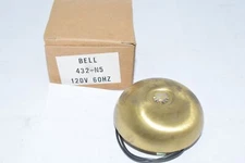 NEW Edwards Signaling 432-N5 Bell 2.5in 120v60hz